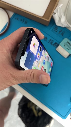 苹果12手机摄像头改装顶部的效果！