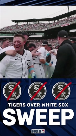 Tigers Walk Off White Sox in Extra Innings to Complete Sweep