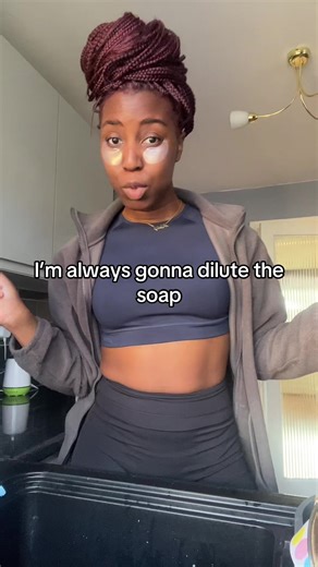 Efficient Soap Dilution for Faster Dishwashing