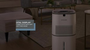 Vissani 6 Gal. Evaporative Humidifier for Whole House in White VK-8529A