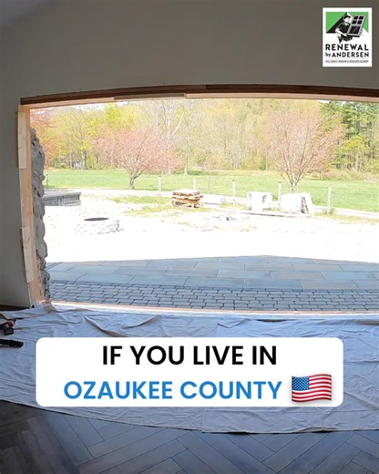 We're looking for 150 homeowners in OZAUKEE COUNTY for a window & door transformation! ✅ You Must Be A Wisconsin Resident ✅ You Must Live In An Eligible Zip Code ✅ You Must Have Windows or Doors Older Than 10 Years Old See if you qualify: https://lp.teamrenewal.com/ogw | Renewal by Andersen of Greater Wisconsin