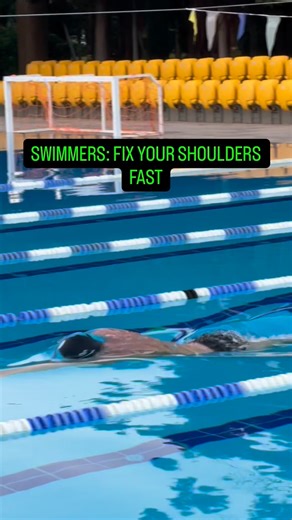 Dr. Patrick | Physical Therapist on Instagram: "SWIMMERS: Fix That Shoulder Pain Before It Gets Worse If your shoulder starts barking halfway through your swim… or you feel that front-of-the-shoulder pinch every time you pull water… you’re probably dealing with poor shoulder control and overloaded stabilizers not a “tear.” Here are 3 swimmer-specific exercises I use in the clinic to fix this fast 👇 🔹 1. Med-Ball Pull Throughs Builds ribcage control + lat engagement so your pull doesn’t dump in