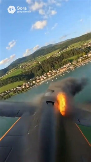 RC plane engine overheats and catches fire