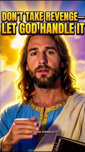"Don’t Take Revenge Let God Handle It.#jesus #trustingod