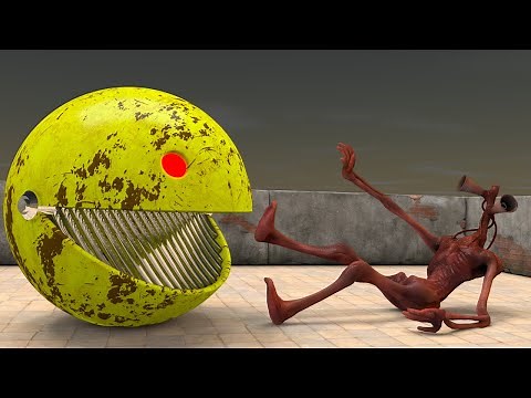 PACMAN 3D – Robotic Character & Large-Scale Entity Interaction Simulation | Cinema 4D