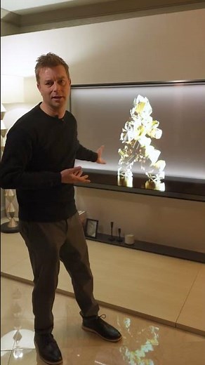 Playing Peek-a-Boo With LG’s See-Through TV | CES 2024