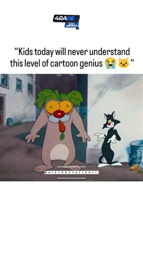 historyteller on Instagram: "🎬 The 1950 animated short film Ventriloquist Cat, directed by Tex Avery for MGM, is a classic cartoon where a resourceful cat uses a ventriloquism device to play a series of elaborate practical jokes and pranks, primarily involving dynamite and physical comedy, on a slow-witted bulldog named Spike. The short begins with a black alley cat (sometimes called Blackie) writing “I hate dogs!” on a fence, which attracts the attention and pursuit of the bulldog Spike. To ev