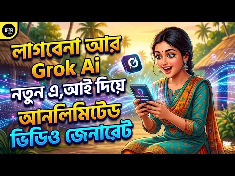 No need for Grok Ai, create unlimited videos with new Ai | Grok Ai Video Tutorial Bangla 2026