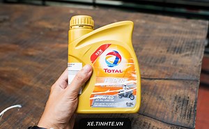 [Video] Cảm nhận nhớt Total Hi-Perf 4T Scooter 10w40 cho xe tay ga - ít nóng và êm ái hơn | Viết bởi su béo béo
