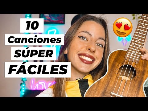 Las 10 canciones más FÁCILES con UKELELE (para impresionar a tu crush)❤️🎵