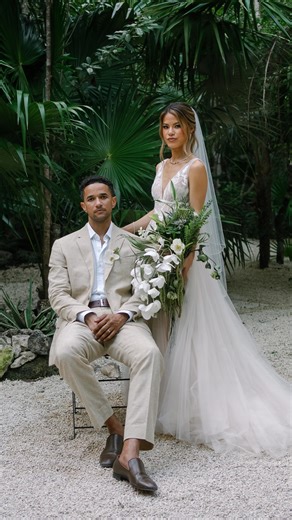 Mexico Wedding Videographer | Nathalie on Instagram: "A jungle wedding in Tulum that felt less like a ceremony and more like a once in a lifetime festival by @kristinachin and @taykientzl. They gathered their favorite people deep in the jungle for one of the last weddings of 2025! Tulum weddings hit different when the jungle becomes part of the story. . . . . . . . . . . #luxurywedding #tulumwedding #weddinginspiration #mexicowedding #cabowedding"