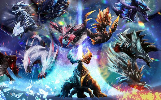 【怪物猎人】再次让猎人品尝『极』之绝望的怪物们【MHFZ/MONSTER HUNTER FRONTIER Z】