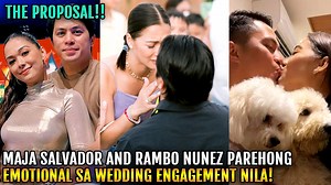EMOSYUNAL Maja Salvador Napaiyak sa WEDDING ENGAGEMENT SURPRISE ng Boyfriend nyang si Rambo Nunez!! #majasalvador | Showbiz Broadcast