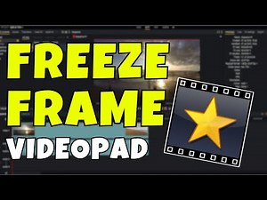 How to Freeze Frame in Videopad