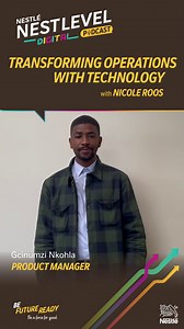 As the world's biggest food and beverage company, technology allows...