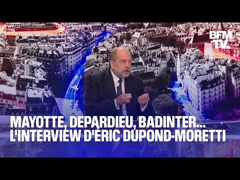 L'interview intégrale d'Éric Dupond-Moretti sur BFMTV
