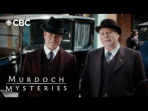 The Murdoch Mysteries dream team reunited! 🙌