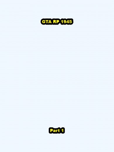 GTA RP 1945 — kurzes Roleplay: NPC-Auto, Herr Winkler & Tumult