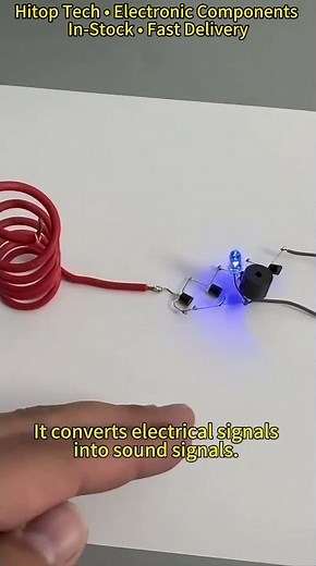 The Power of a Tiny Sound: Inside the Buzzer#Electronics #Buzzer #techbasics #circuitdesign
