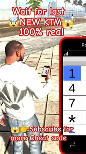 🤯🤯100 %REAL CHEAT CODE NEW KTM BIKE KA CHEAT CODE AAD INDIAN BIKE KA DRIVING 3D GAME #viral #video
