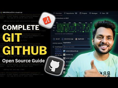 Complete Git & GitHub Tutorial in Hindi | Guide to Open Source