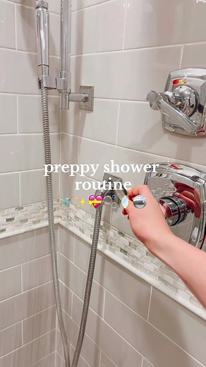 Preppy Aesthetic Shower Routine Tips