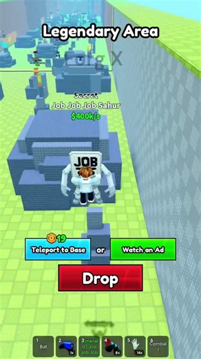 100 PLAYERS REACT TO JOB JOB JOB SAHUR 😂