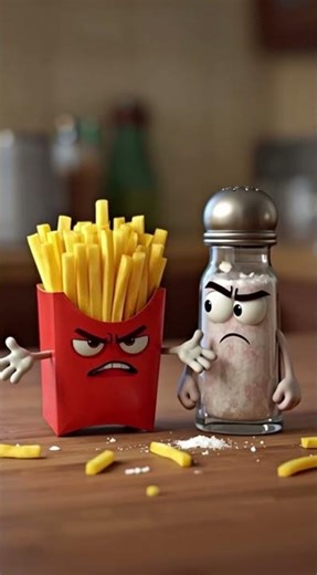 “If fries and salt could talk, it would tell you THIS”🧂🍟