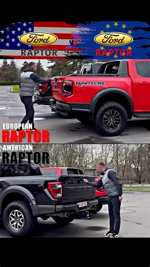 Europe’s Raptor vs America’s Raptor… HUGE Difference 😳