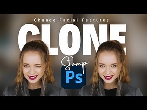 Change Facial Features with Clone Stamp - Photoshop Tips & Tutorial