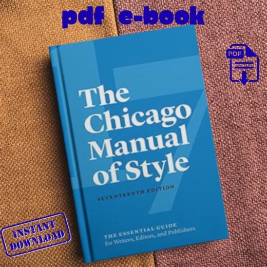 The Chicago Manual of Style 17th Edition | INSTANT Download - Etsy