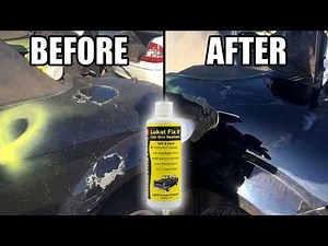How to Clean (Not Wax) Damaged Car Paint | Lukat Paint Cleaner Demo"