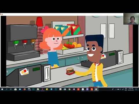 Cartoon Animator 4 Tutorial how to animate eating and buying burger