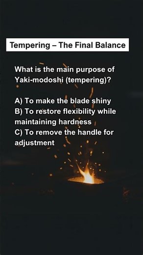 Tempering – Where Power and Precision Find Balance