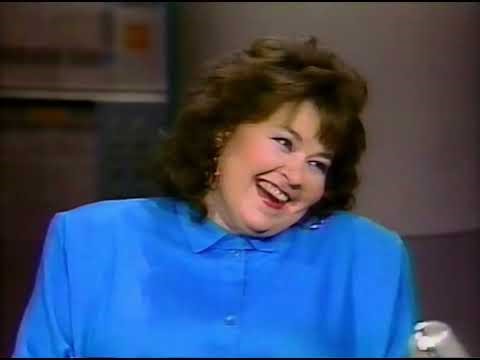 Roseanne Barr on The Tonight Show Johnny Carson 1980s KCST San Diego 2