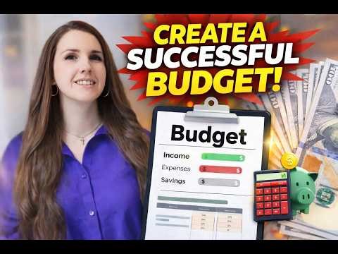 The ONLY BUDGET PLAN you need to be WEALTHY (Free Budget Template & Worked Example)