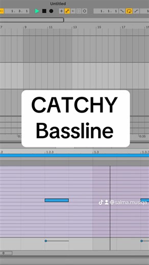 How to make better basslines in Ableton Live for beginners 🎹 #abletontips #abletontutorial #musicproduction #ableton