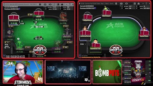 Regresamos a los stream a full poker en ACR Poker. Crea tu !cuenta CODE: disoft21 en ACR Poker @acr_pkr 🚀Ven y acompáñame