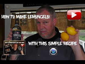 How to make Lemoncello with this simple recipe/should I use regular or organic lemons