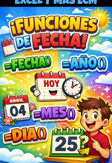 Separa y justa tus fechas de esta forma tan sencilla usando funciones en Excel. #fechasexcel #funciones #excel #parati #productividad