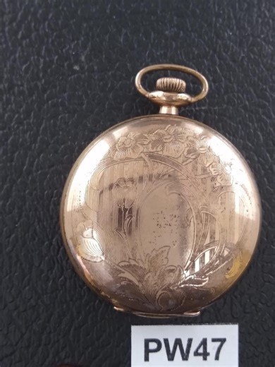 New York Standard 7 Jewel 12 Size Gold Plated Pocket Watch (not Running) - 1924 - PW47 - Etsy