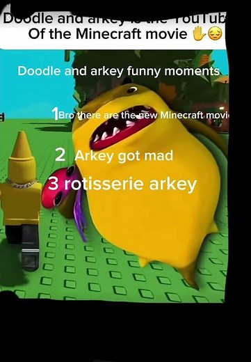 Doodle and arkey funny moments