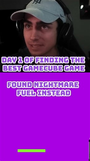 Day 1 of Finding the Best GameCube Game Ever Made, Found Nightmare Fuel Instead