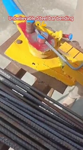 Unbelievable Steel Bar Bending Skills 💪 | Powerful Metal Work Technique 🔥