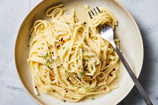 Lemon-Garlic Linguine Recipe (with Video) • 5★ • 30 min