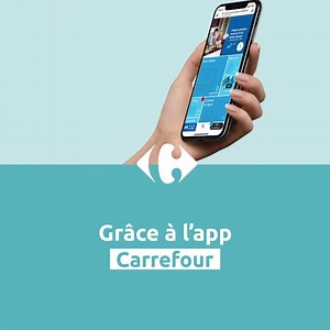 Grâce à la fonction Smartscan de notre app, vous pouvez utiliser votre propre smartphone au lieu de la scannette manuelle pour scanner vos produits en magasin ! Les avantages ? Maintien des distances sociales, pas de contacts physiques, gain de temps à la caisse et votre budget toujours surveillé !👌🏼 | Carrefour