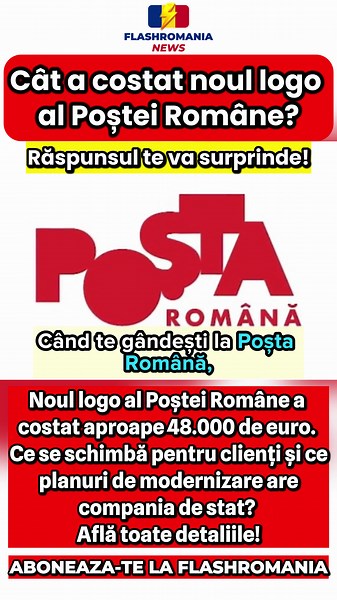 Noul logo al Poștei Române: detalii și modernizare