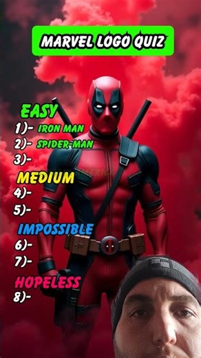 Marvel Logo Quiz #shorts #viral #quiz #guess #movie