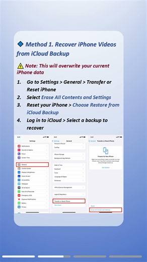 Deleted iPhone Videos After 30 Days? Here’s the Fix