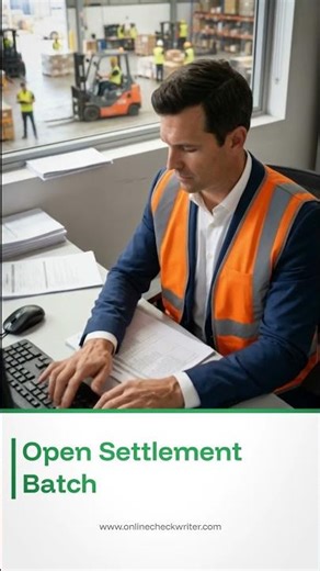 Carrier Settlement Check Run, Done in One Batch | OnlineCheckWriter.com